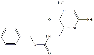 (+)-3-[[(Benzyloxy)carbonyl]amino]-N-carbamoyl-D-alanine sodium salt