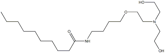 N-[4-[2-[Bis(2-hydroxyethyl)amino]ethoxy]butyl]decanamide