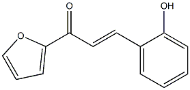 (E)-3-(2-Hydroxyphenyl)-1-(2-furyl)-2-propen-1-one,,结构式