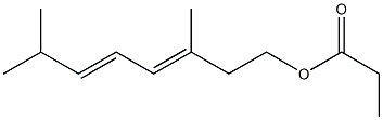Propionic acid 3,7-dimethyl-3,5-octadienyl ester