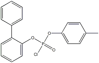 Chlorophosphonic acid 2-biphenylyl p-tolyl ester|