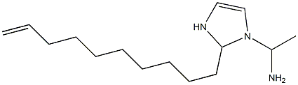 1-(1-Aminoethyl)-2-(9-decenyl)-4-imidazoline Structure