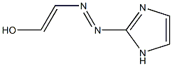 2-[(E)-[(E)-2-Hydroxyethenyl]azo]-1H-imidazole Structure