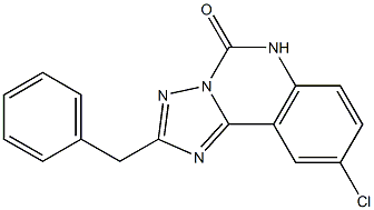 2-Benzyl-9-chloro[1,2,4]triazolo[1,5-c]quinazolin-5(6H)-one