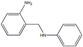 N-(フェニル)-2-アミノフェニルメタンアミン 化学構造式