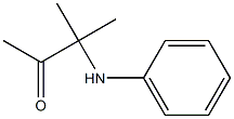 3-Anilino-3-methyl-2-butanone Structure