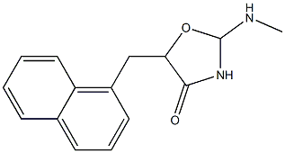 2-Methylamino-5-(1-naphtylmethyl)oxazolidin-4-one