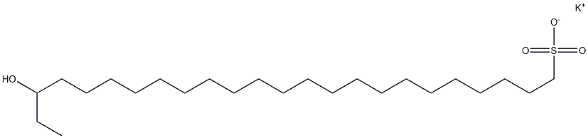 22-Hydroxytetracosane-1-sulfonic acid potassium salt