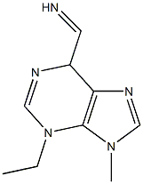  (3-Ethyl-9-methyl-3,6-dihydro-9H-purine)-6-methanimine