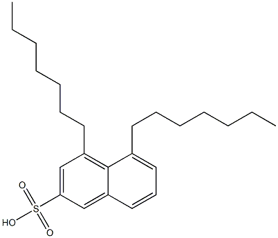 4,5-Diheptyl-2-naphthalenesulfonic acid