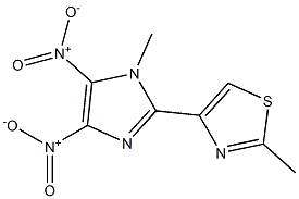  2-(2-Methylthiazol-4-yl)-1-methyl-4,5-dinitro-1H-imidazole