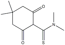 4,4,N,N-Tetramethyl-2,6-dioxocyclohexanecarbothioamide Struktur