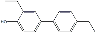 4-(4-Ethylphenyl)-2-ethylphenol Structure