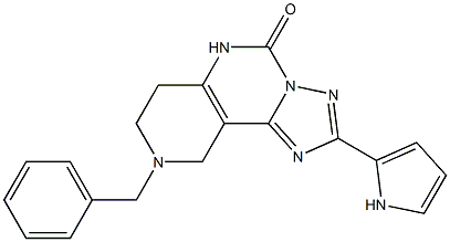 8-Benzyl-6,7,8,9-tetrahydro-2-(1H-pyrrol-2-yl)-1,3,3a,5,8-pentaaza-3aH-benz[e]inden-4(5H)-one