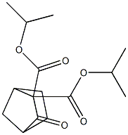 3-Oxobicyclo[2.2.1]heptane-2,2-dicarboxylic acid diisopropyl ester Structure