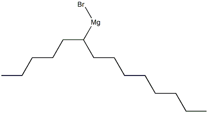(1-ペンチルノニル)マグネシウムブロミド 化学構造式
