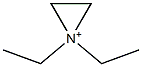 1,1-Diethylaziridinium Structure