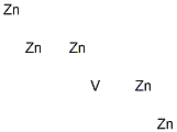 Vanadium pentazinc Structure