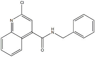 2-Chloro-N-benzylquinoline-4-carboxamide Structure