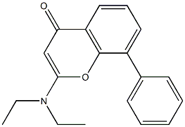  2-(Diethylamino)-8-phenylchromone