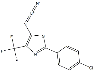 4-(Trifluoromethyl)-2-(4-chlorophenyl)-5-azidothiazole