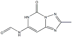 2-Methyl-7-formylamino[1,2,4]triazolo[1,5-c]pyrimidin-5(6H)-one