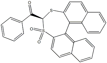 (S)-4-Benzoyldinaphtho[2,1-d:1',2'-f][1,3]dithiepin 3,3-dioxide