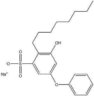  5-Hydroxy-4-octyl[oxybisbenzene]-3-sulfonic acid sodium salt