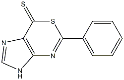5-フェニルイミダゾ[4,5-d][1,3]チアジン-7(3H)-チオン 化学構造式