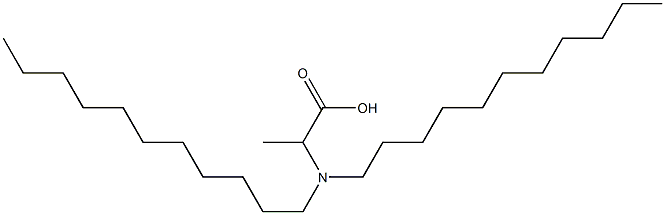 2-(Diundecylamino)propanoic acid