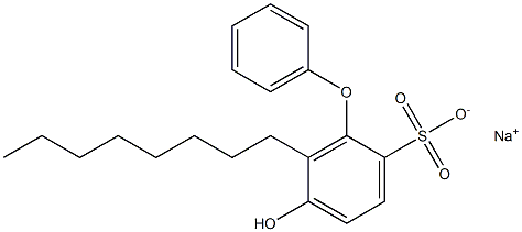 5-Hydroxy-6-octyl[oxybisbenzene]-2-sulfonic acid sodium salt