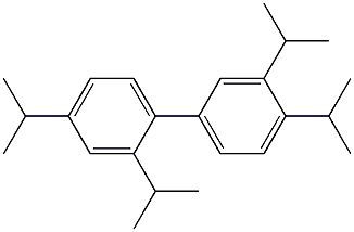 2,4,3',4'-Tetraisopropyl-1,1'-biphenyl Structure