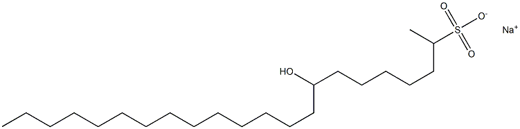 8-Hydroxydocosane-2-sulfonic acid sodium salt