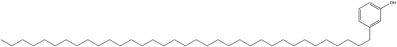 3-(ペンタトリアコンタン-1-イル)フェノール 化学構造式