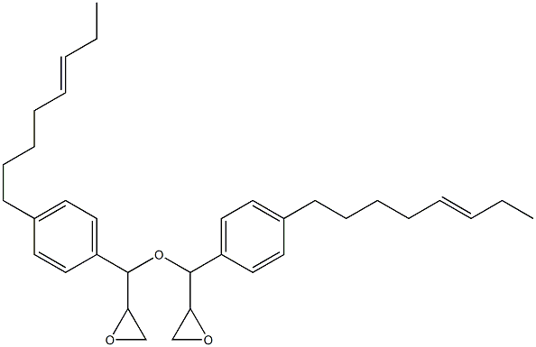 4-(5-Octenyl)phenylglycidyl ether Structure