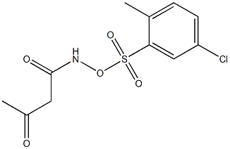 2-Acetoacetylaminochlorotoluenesulfonic acid Structure