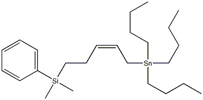  (Z)-5-(Dimethylphenylsilyl)-1-(tributylstannyl)-2-pentene