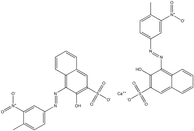 Bis[1-[(4-methyl-3-nitrophenyl)azo]-2-hydroxy-3-naphthalenesulfonic acid]calcium salt