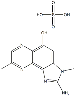 2-Amino-3,8-dimethyl-3H-imidazo[4,5-f]quinoxaline-5-ol sulfate