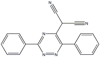 3,6-Diphenyl-1,2,4-triazine-5-malononitrile