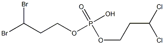Dibromopropyl dichloropropyl phosphate Structure