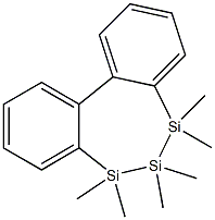 6,7-Dihydro-5,5,6,6,7,7-hexamethyl-5,6,7-trisila-5H-dibenzo[a,c]cycloheptene