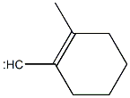 (2-Methyl-1-cyclohexen-1-yl)carbene Struktur