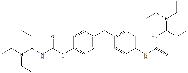 1,1'-Methylenebis(4,1-phenylene)bis[3-[1-(diethylamino)propyl]urea]