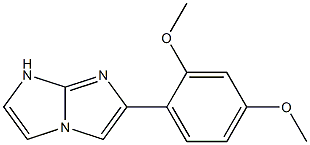 2-(2,4-Dimethoxyphenyl)-7H-imidazo[1,2-a]imidazole