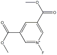 1-Fluoro-3,5-bis(methoxycarbonyl)pyridinium|