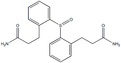 2-Carbamoylethylphenyl sulfoxide,,结构式