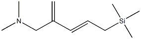 [(2E)-4-(Dimethylaminomethyl)-2,4-pentadienyl]trimethylsilane Structure