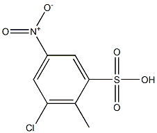 3-Chloro-2-methyl-5-nitrobenzenesulfonic acid|