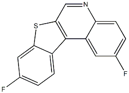 2,9-Difluoro[1]benzothieno[2,3-c]quinoline Structure